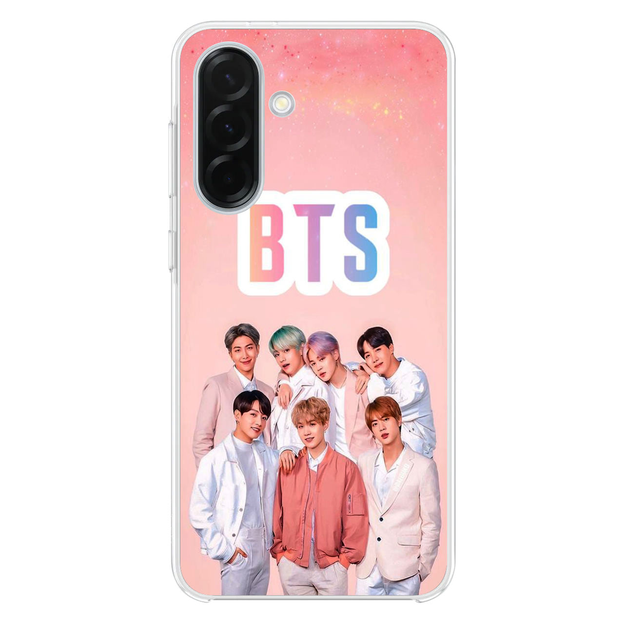 BTS Member in Pink Samsung Galaxy A26 5G / A36 5G / A56 5G Case