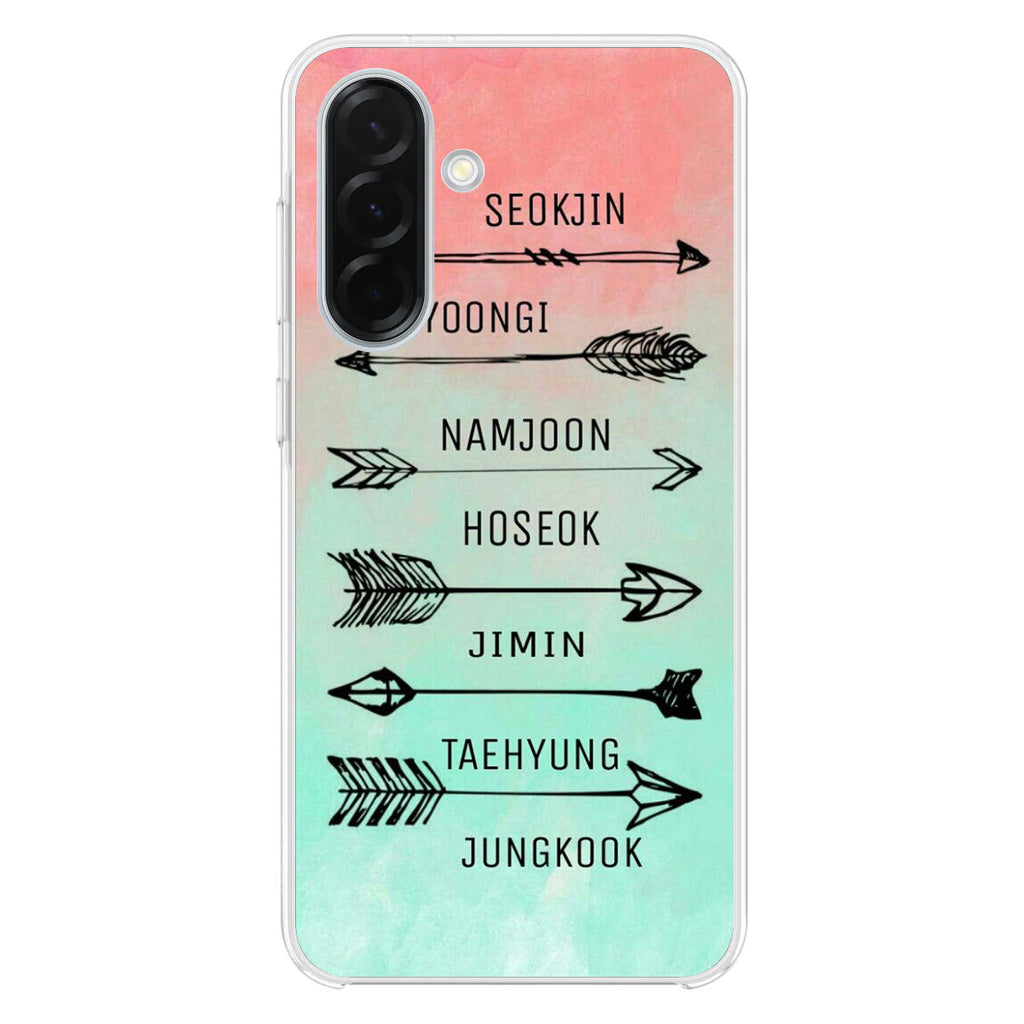 BTS Members Name Samsung Galaxy A26 5G / A36 5G / A56 5G Case
