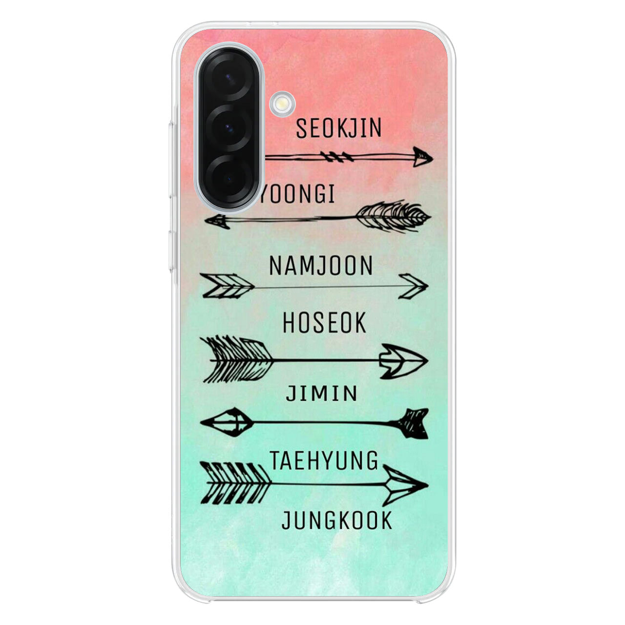 BTS Members Name Samsung Galaxy A26 5G / A36 5G / A56 5G Case
