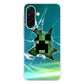 Creeper Glass Broken Green Samsung Galaxy A26 5G / A36 5G / A56 5G Case