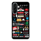 Friends TV Show Quotes Poster Samsung Galaxy A26 5G / A36 5G / A56 5G Case