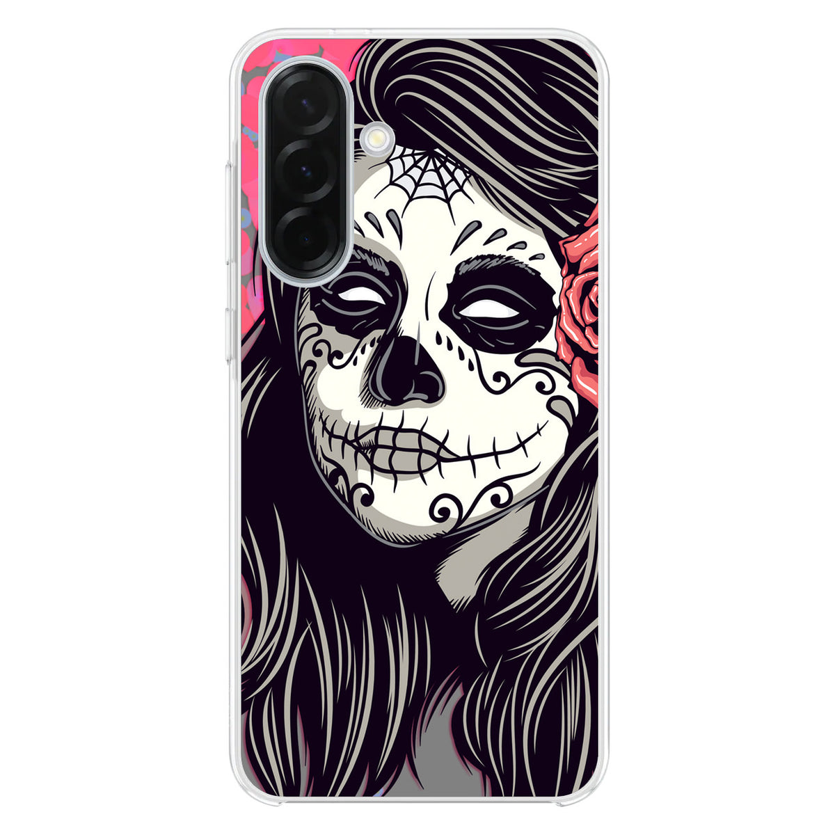 Girl Skull Flower Samsung Galaxy A26 5G / A36 5G / A56 5G Case