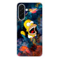 Homer Behind The Black Hole Samsung Galaxy A26 5G / A36 5G / A56 5G Case