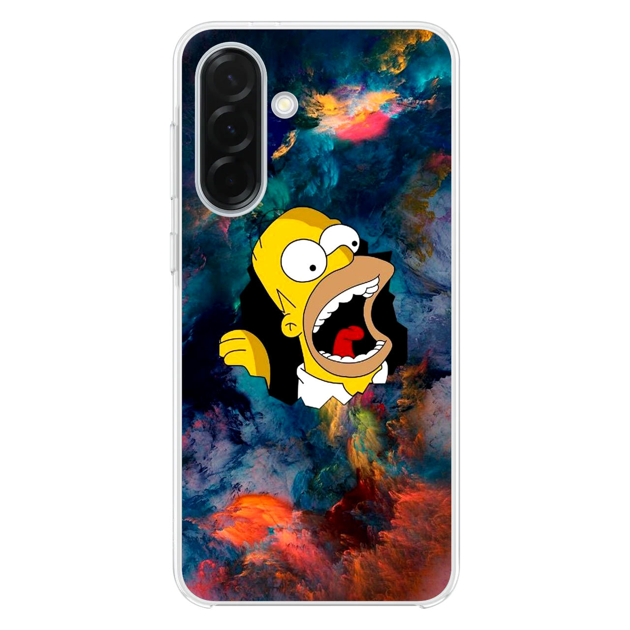Homer Behind The Black Hole Samsung Galaxy A26 5G / A36 5G / A56 5G Case