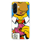 Homer Eats Donut Samsung Galaxy A26 5G / A36 5G / A56 5G Case