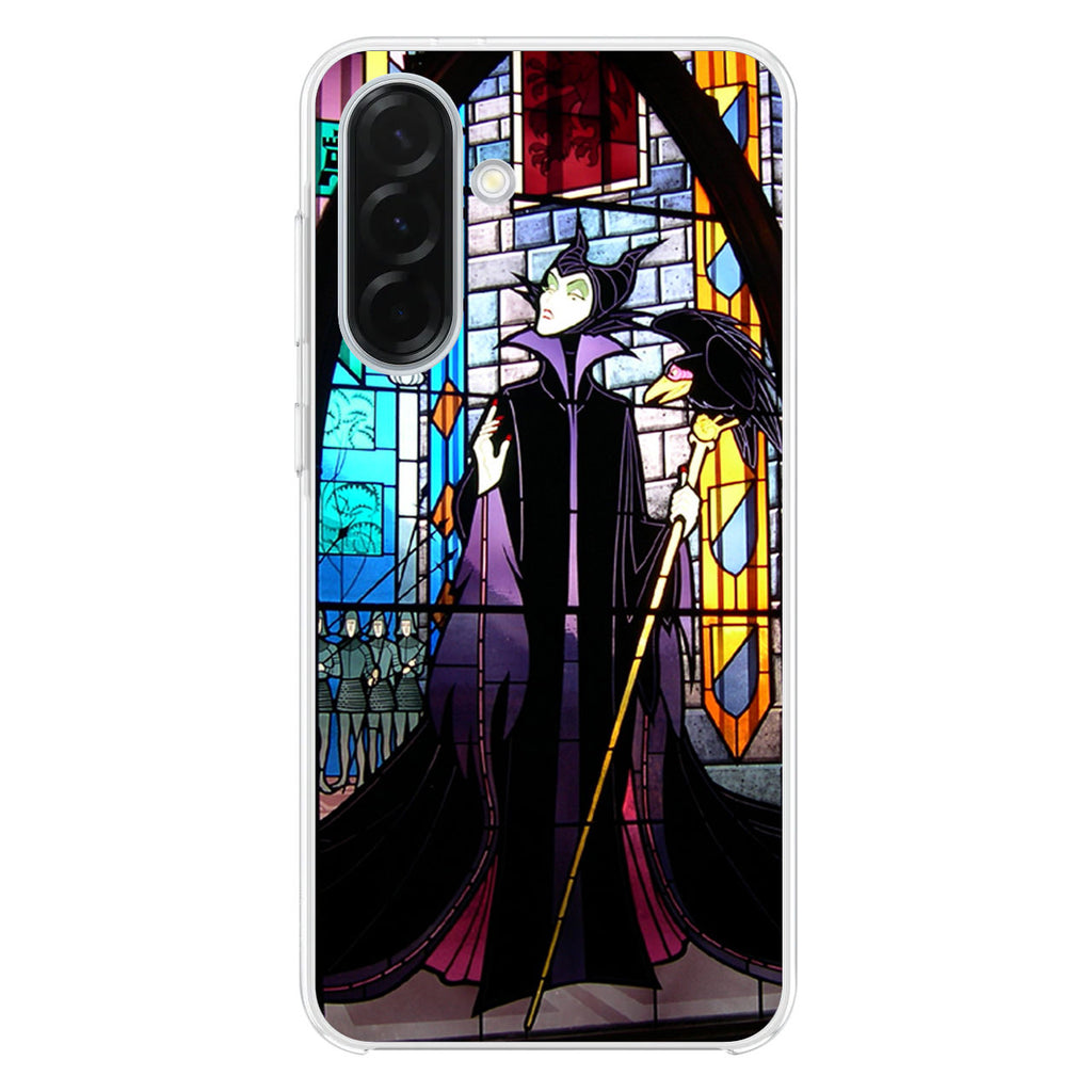 Maleficent Sleeping Beauty Glass Art Samsung Galaxy A26 5G / A36 5G / A56 5G Case