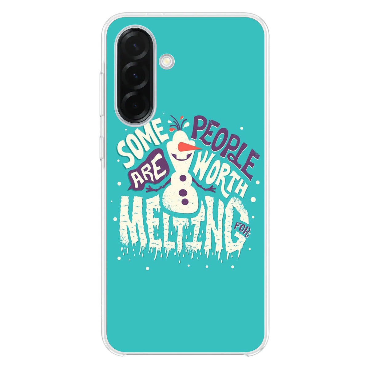 Olaf Frozen Is Melting Samsung Galaxy A26 5G / A36 5G / A56 5G Case