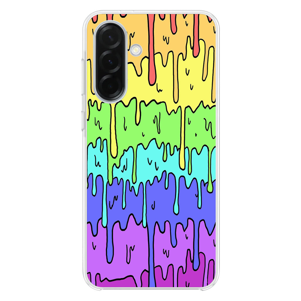 Pastel Kawaii Melting Rainbow Samsung Galaxy A26 5G / A36 5G / A56 5G Case