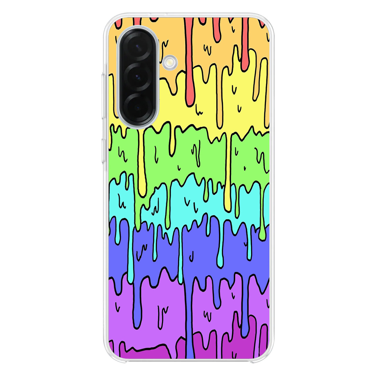 Pastel Kawaii Melting Rainbow Samsung Galaxy A26 5G / A36 5G / A56 5G Case