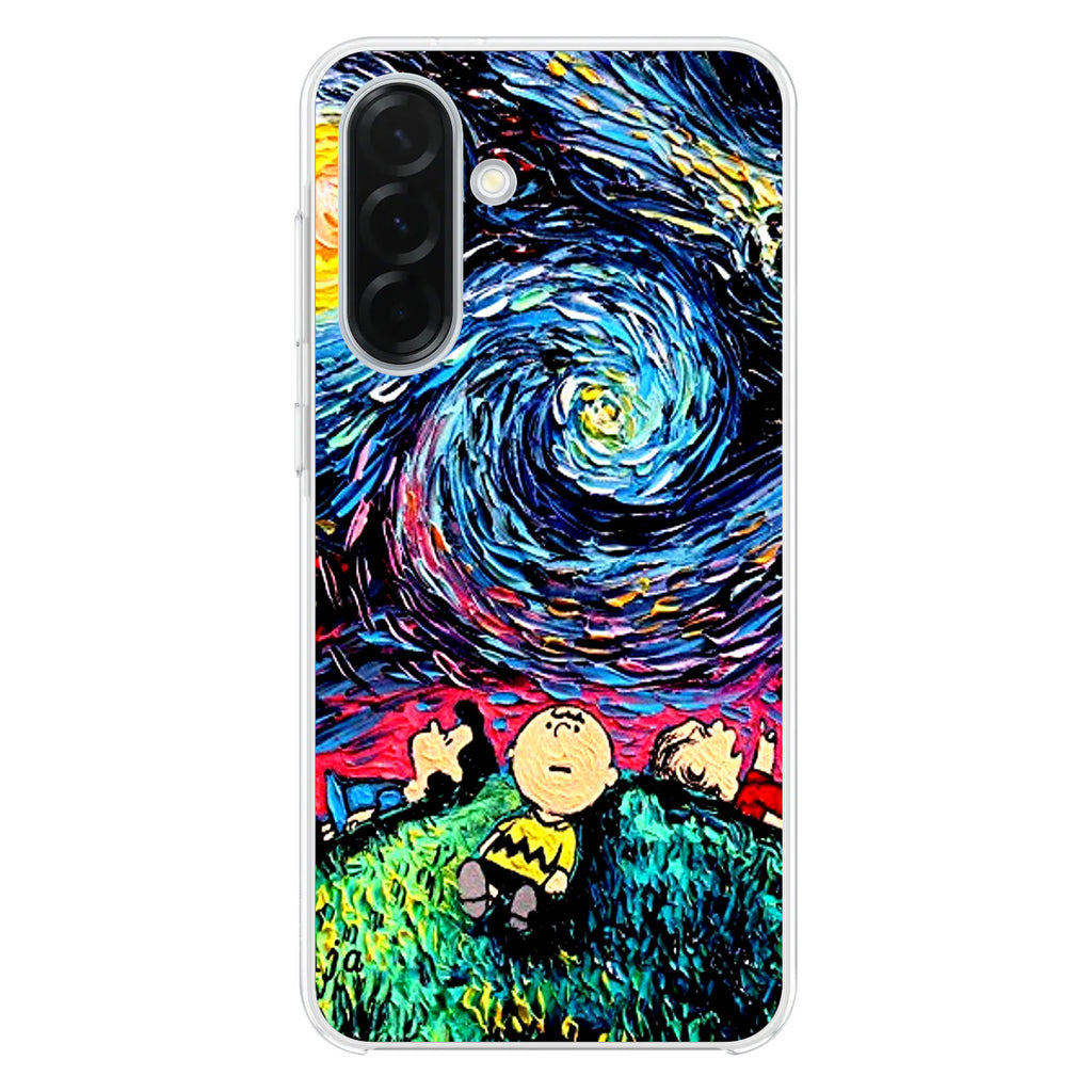 Peanuts At Starry Night Samsung Galaxy A26 5G / A36 5G / A56 5G Case