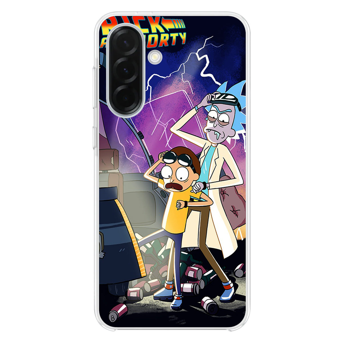 Rick And Morty Back To The Future Samsung Galaxy A26 5G / A36 5G / A56 5G Case