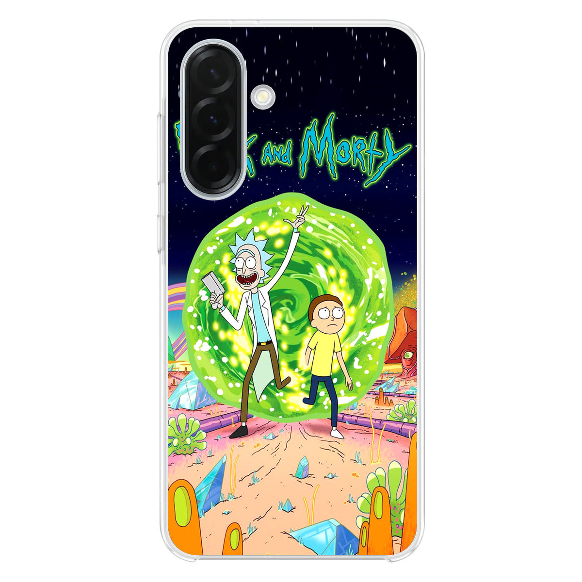 Rick And Morty Portal Gun Samsung Galaxy A26 5G / A36 5G / A56 5G Case