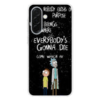 Rick And Morty Quotes Samsung Galaxy A26 5G / A36 5G / A56 5G Case