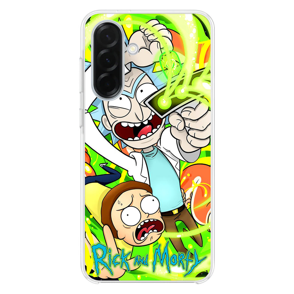 Rick And Morty Shoot Portal Gun Samsung Galaxy A26 5G / A36 5G / A56 5G Case