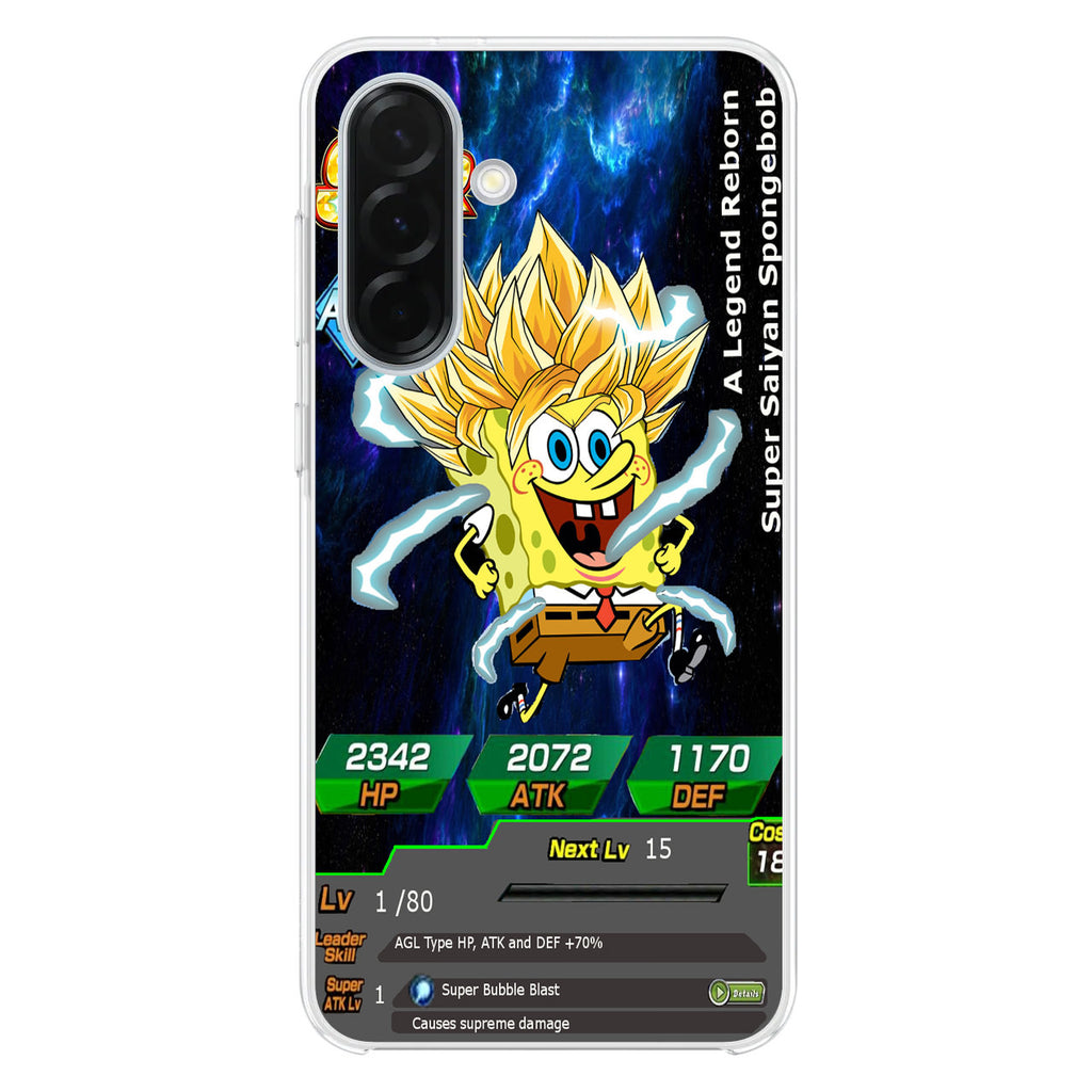 Super Saiyan Spongebob Card Samsung Galaxy A26 5G / A36 5G / A56 5G Case