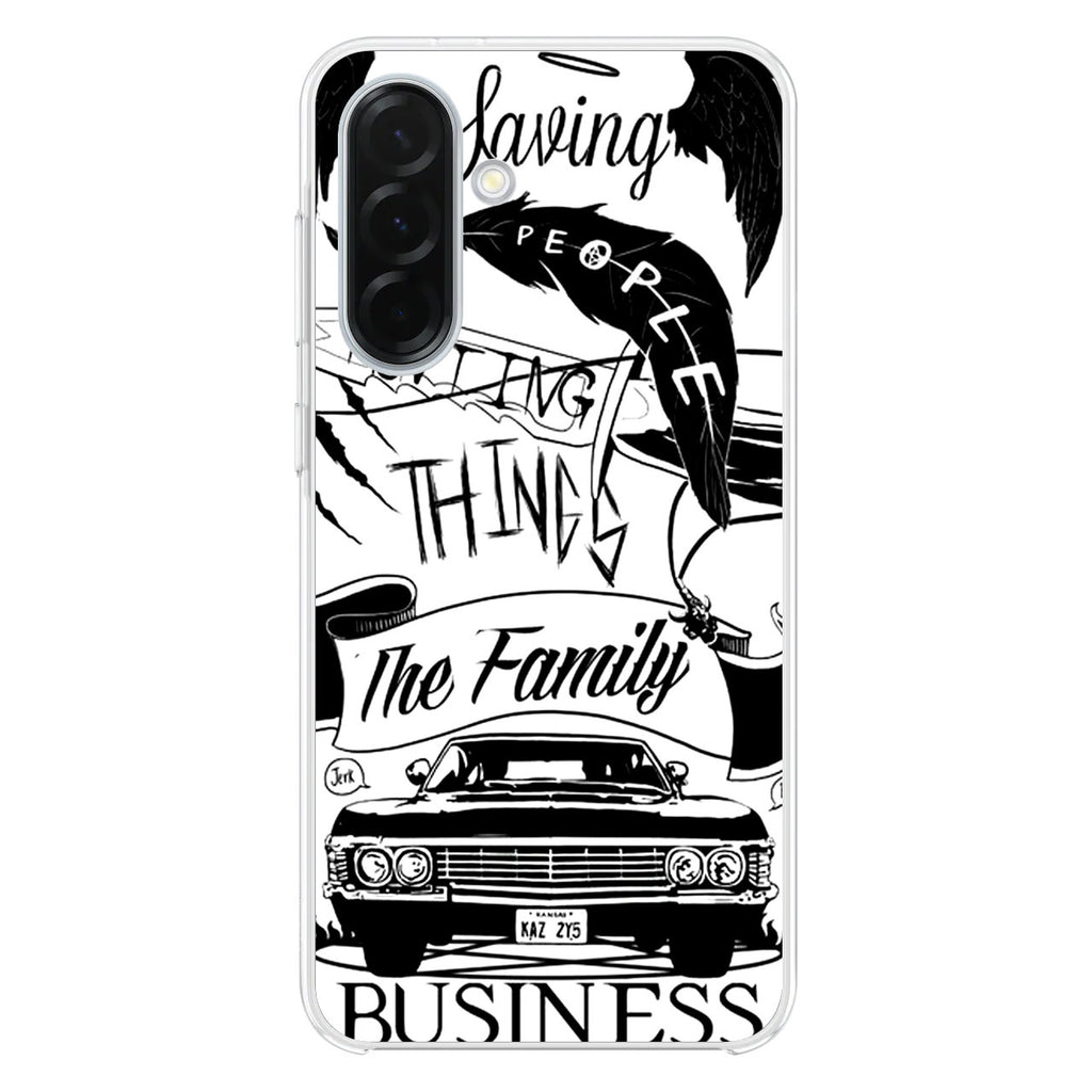 Supernatural Family Business Saving People Samsung Galaxy A26 5G / A36 5G / A56 5G Case