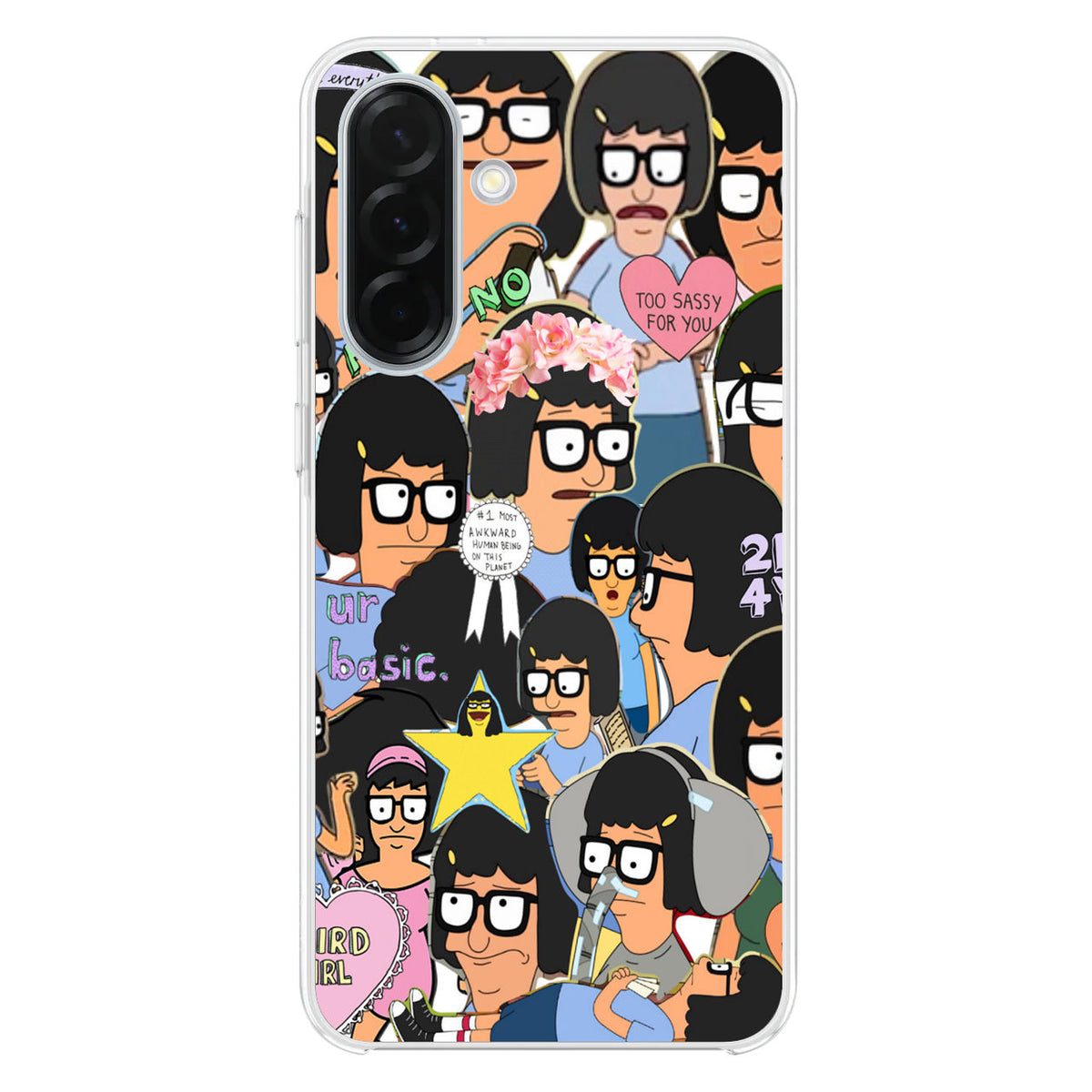 Tina Belcher Collage Samsung Galaxy A26 5G / A36 5G / A56 5G Case