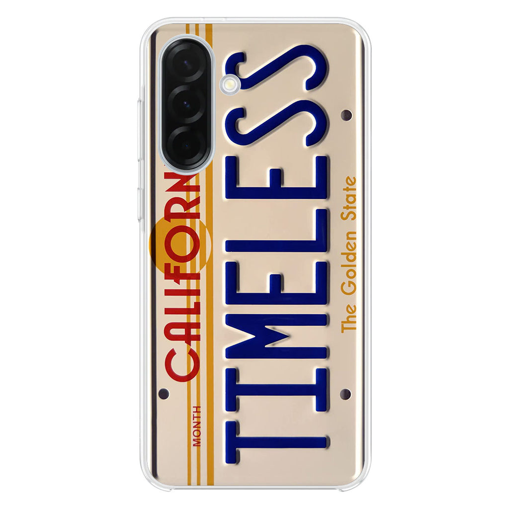 Back to the Future License Plate Timeless Samsung Galaxy A26 5G / A36 5G / A56 5G Case