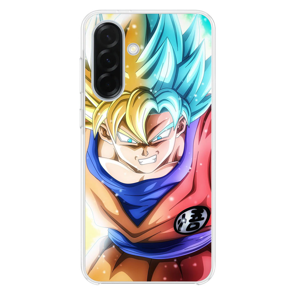 Goku SSJ 1 to SSJ Blue Samsung Galaxy A26 5G / A36 5G / A56 5G Case
