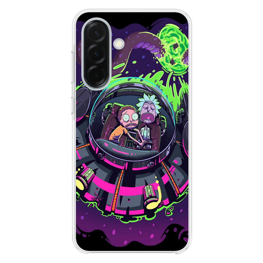 Rick And Morty Spaceship Samsung Galaxy A26 5G / A36 5G / A56 5G Case
