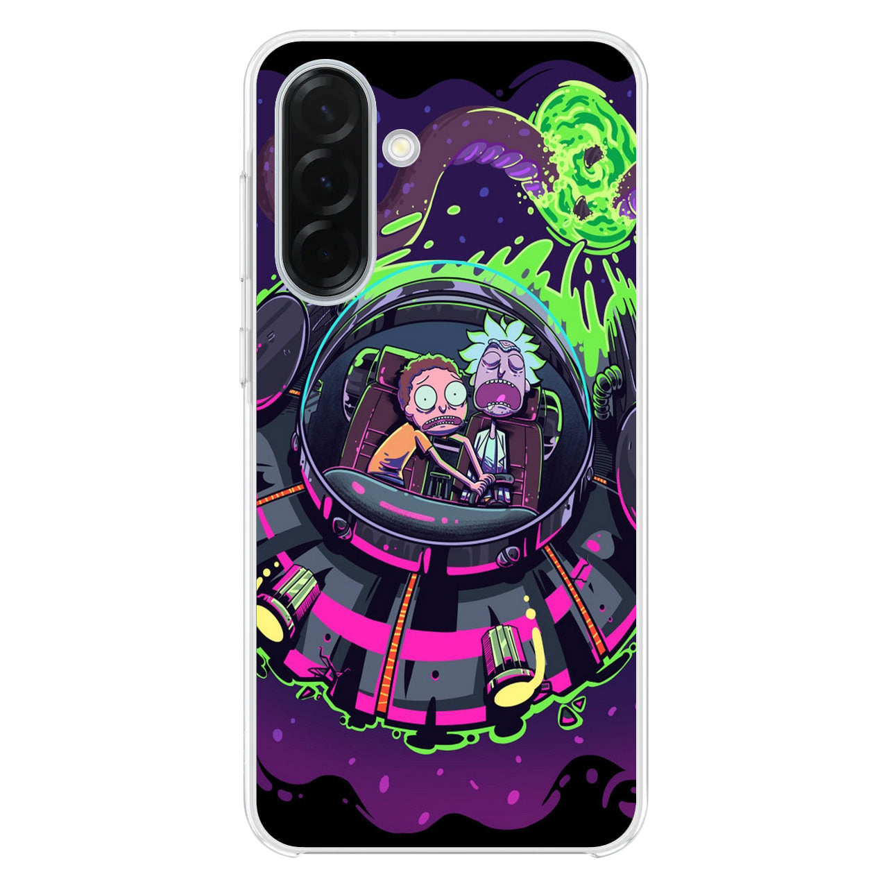Rick And Morty Spaceship Samsung Galaxy A26 5G / A36 5G / A56 5G Case