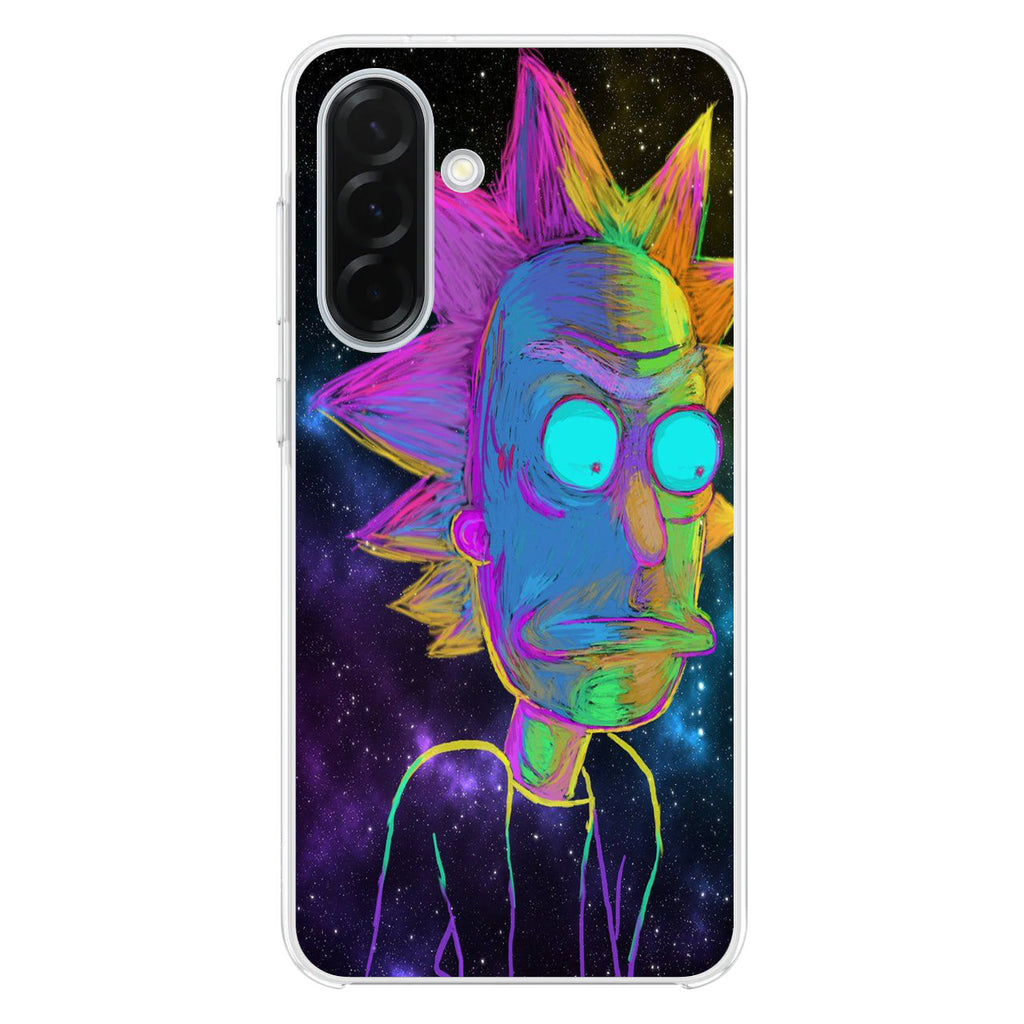 Rick Colorful Crayon Space Samsung Galaxy A26 5G / A36 5G / A56 5G Case
