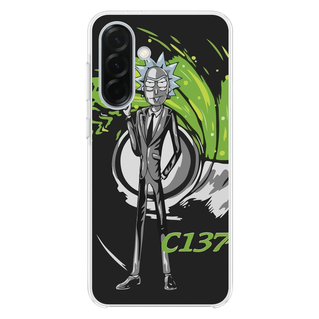 Rick Sanchez Agent C137 Samsung Galaxy A26 5G / A36 5G / A56 5G Case