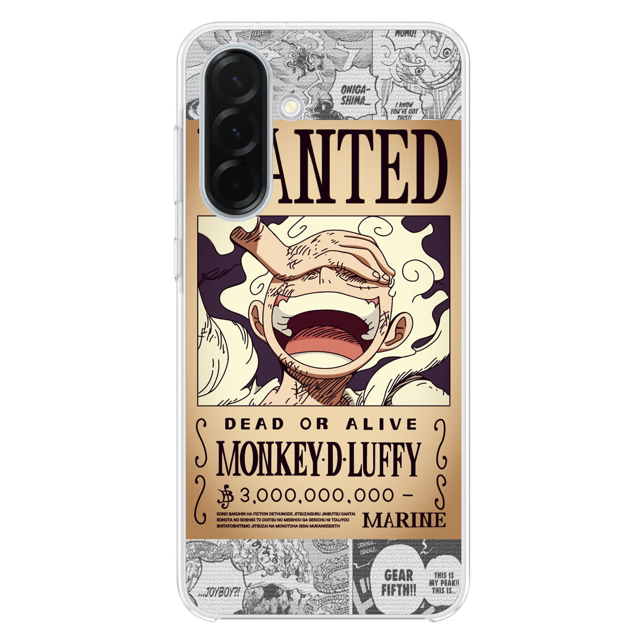 Gear 5 Wanted Poster Samsung Galaxy A26 5G / A36 5G / A56 5G Case