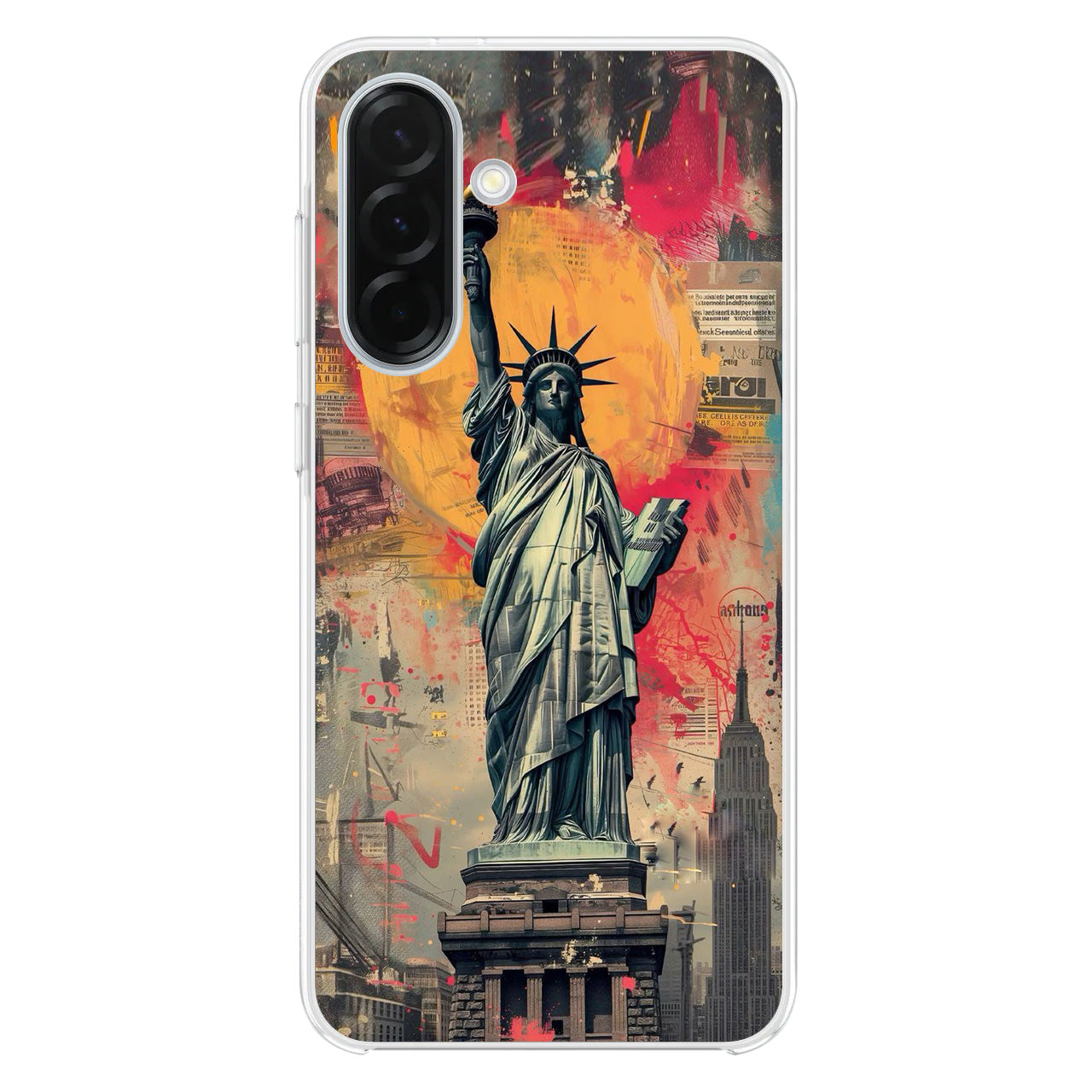 Canvas Art Statue of Liberty Samsung Galaxy A26 5G / A36 5G / A56 5G Case