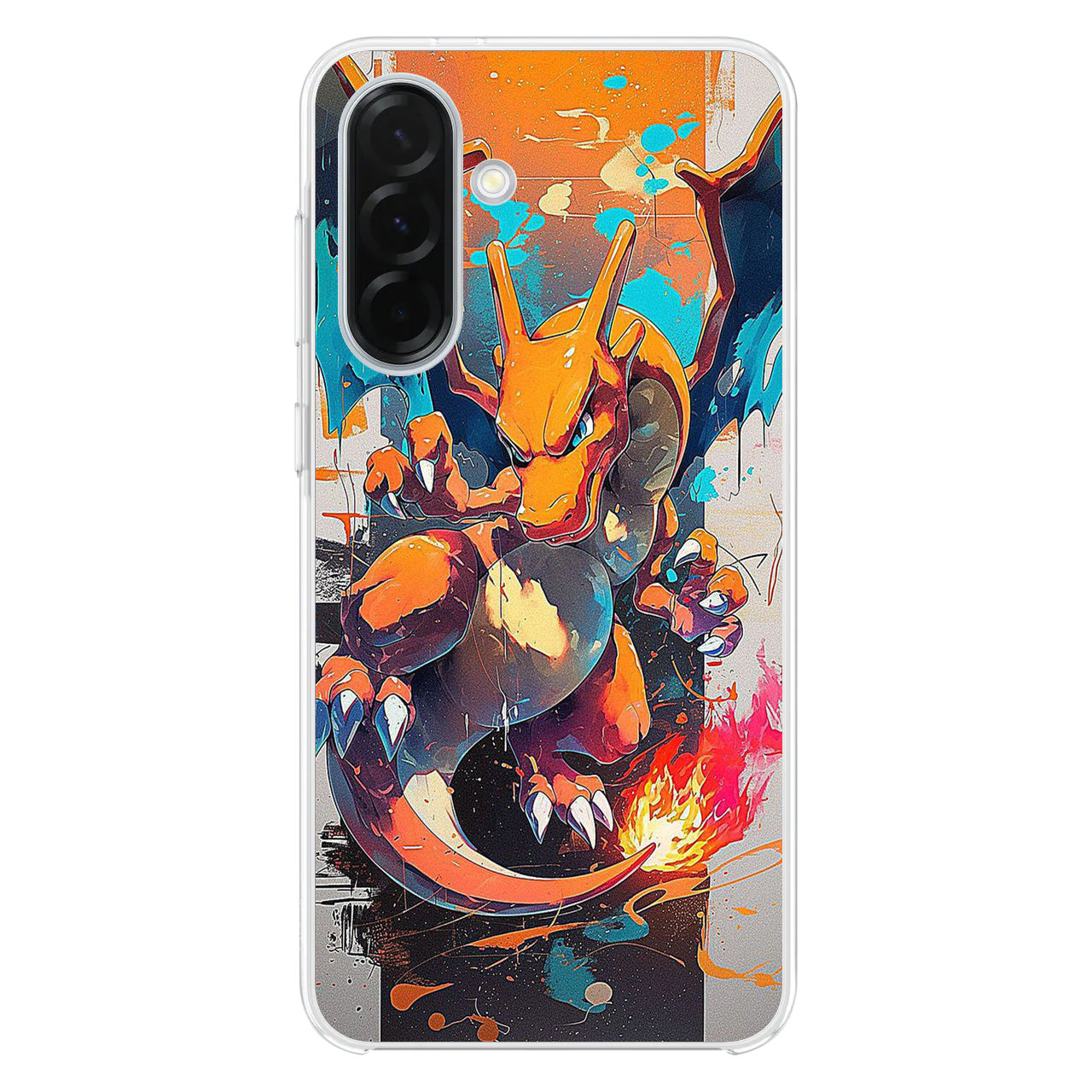 Charizard Inferno on Canvas Samsung Galaxy A26 5G / A36 5G / A56 5G Case