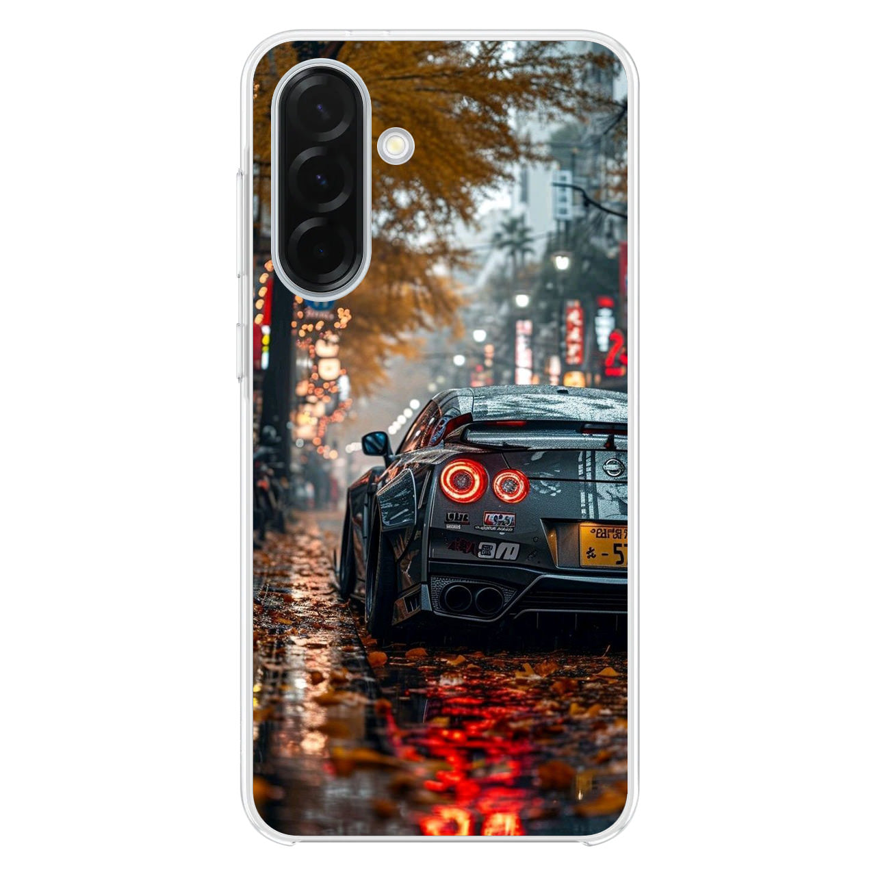 Neon Drift Autumn Streets Samsung Galaxy A26 5G / A36 5G / A56 5G Case