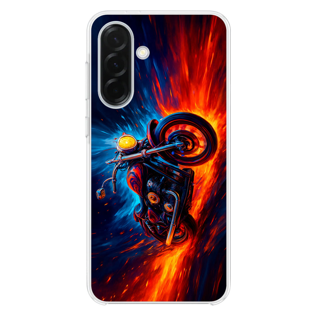 Ride Through Fire and Ice Samsung Galaxy A26 5G / A36 5G / A56 5G Case