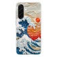 The Great Wave Off Paper Art Samsung Galaxy A26 5G / A36 5G / A56 5G Case