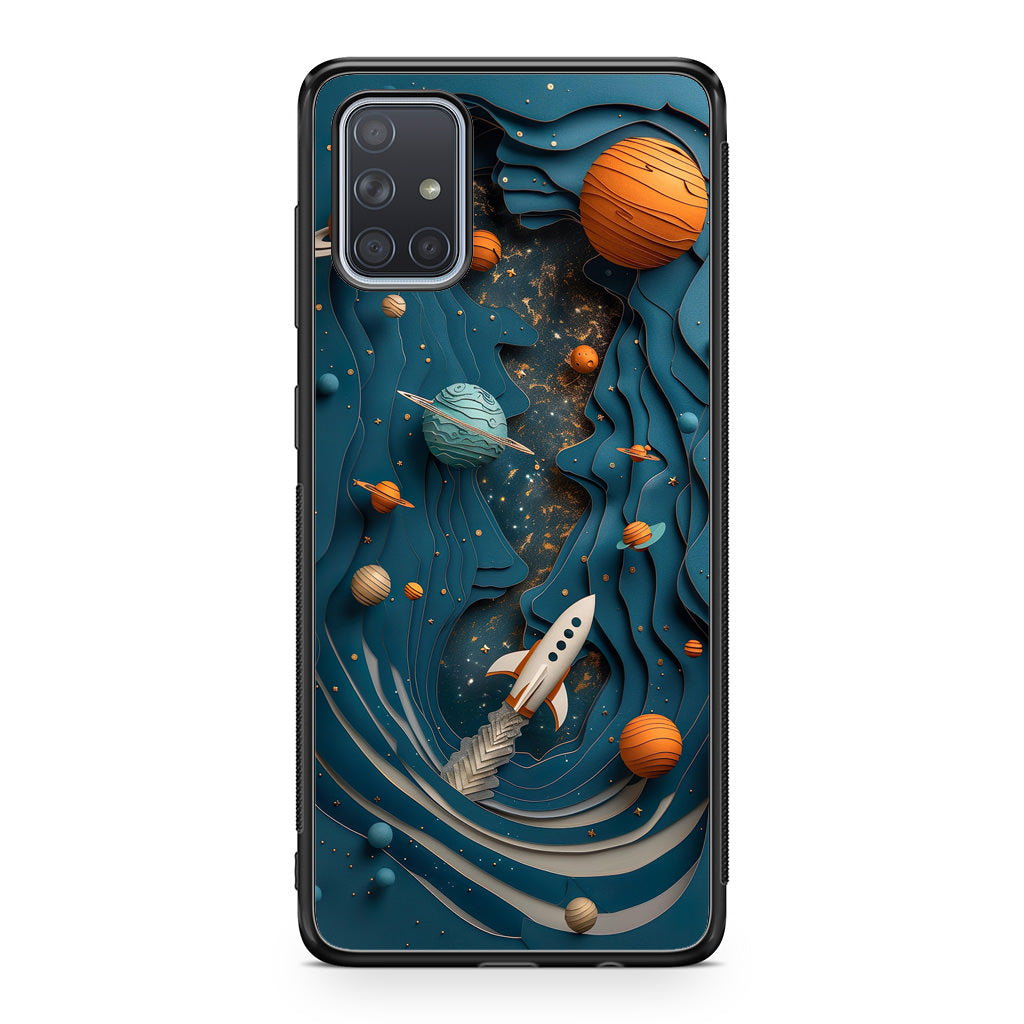 Cardboard Cosmos Galaxy A51 / A71 Case