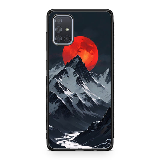 Crimson Eclipse The Mountain Galaxy A51 / A71 Case