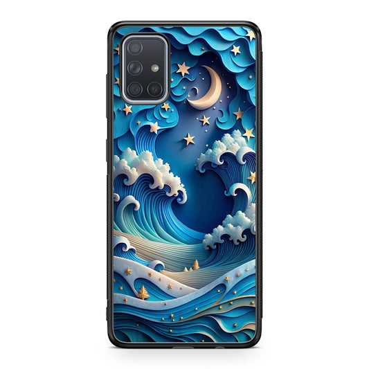 Dreamtide Where Stars Kiss the Sea Galaxy A51 / A71 Case