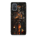 Ember King Warden Cursed Flame Galaxy A51 / A71 Case