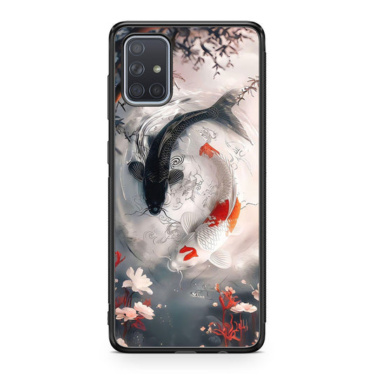 Eternal Balance of The Koi Spirits Galaxy A51 / A71 Case