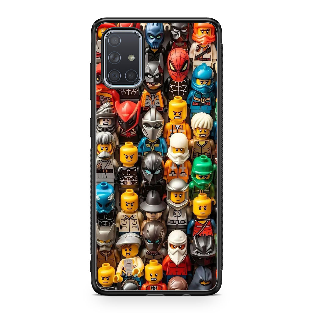 Mini Figures Heroes Assemble Galaxy A51 / A71 Case