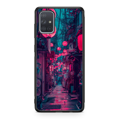 Neon Veins of the Night Market Galaxy A51 / A71 Case