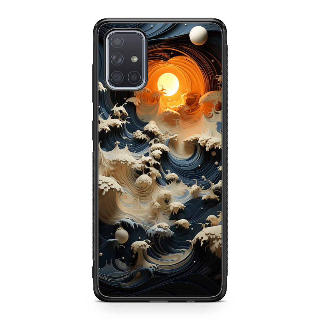 Solar Tsunami Galaxy A51 / A71 Case
