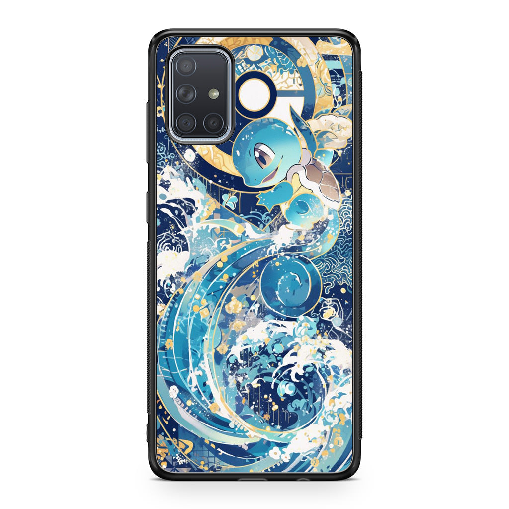 Squirtle Elemental Awakening Galaxy A51 / A71 Case