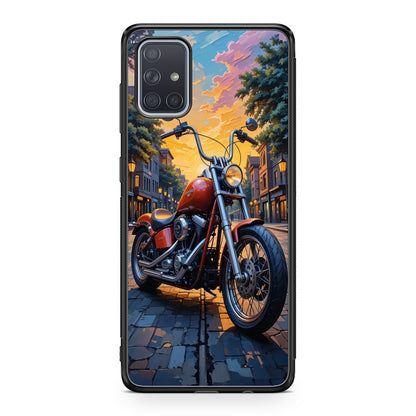 Sunset Thunder Ride Into the Glow Galaxy A51 / A71 Case