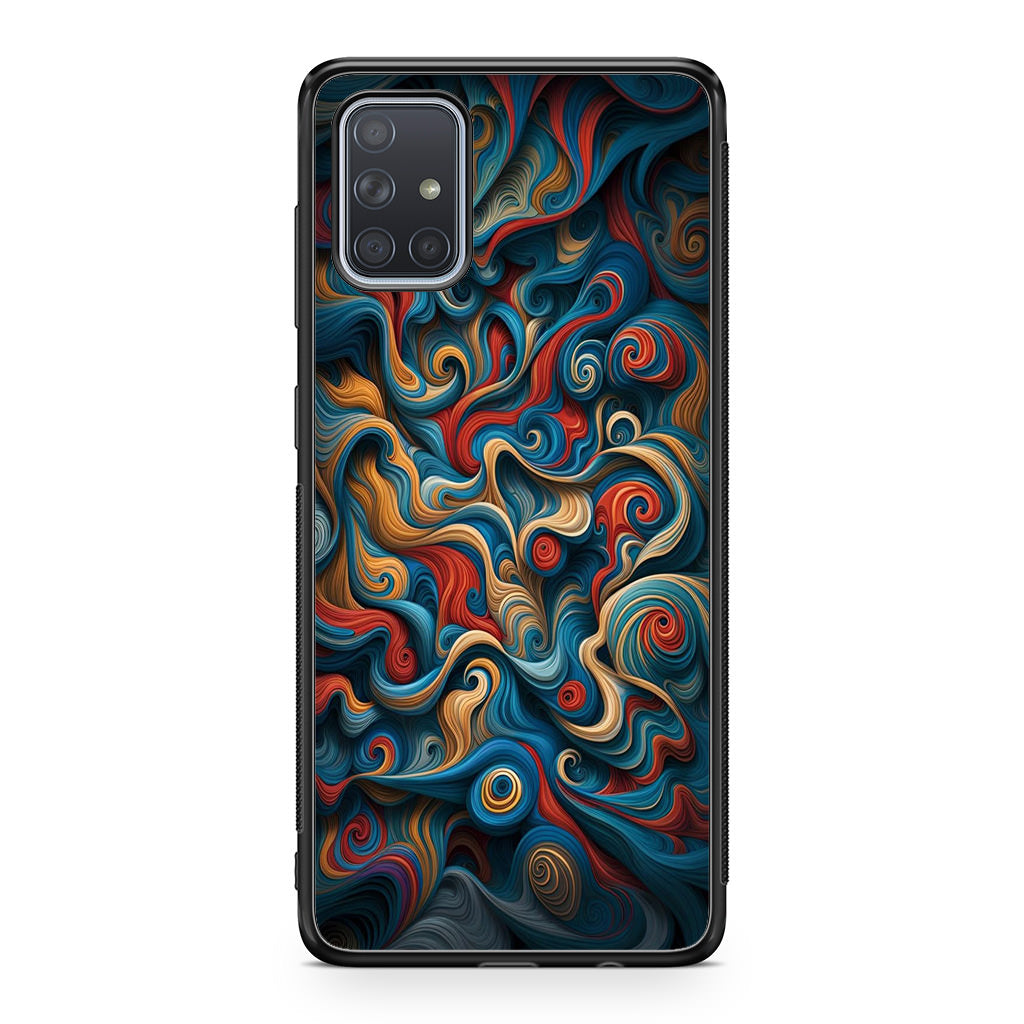 Whispers of the Vortex Galaxy A51 / A71 Case