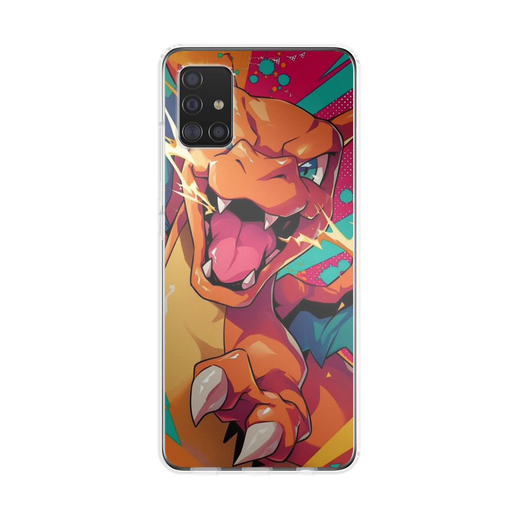 Blazing Fury Charizard Galaxy A51 / A71 Case
