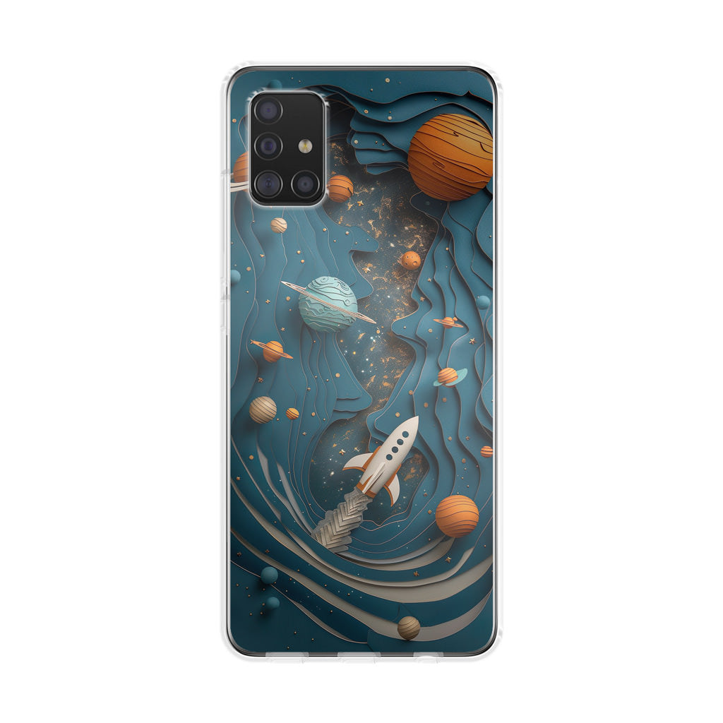 Cardboard Cosmos Galaxy A51 / A71 Case