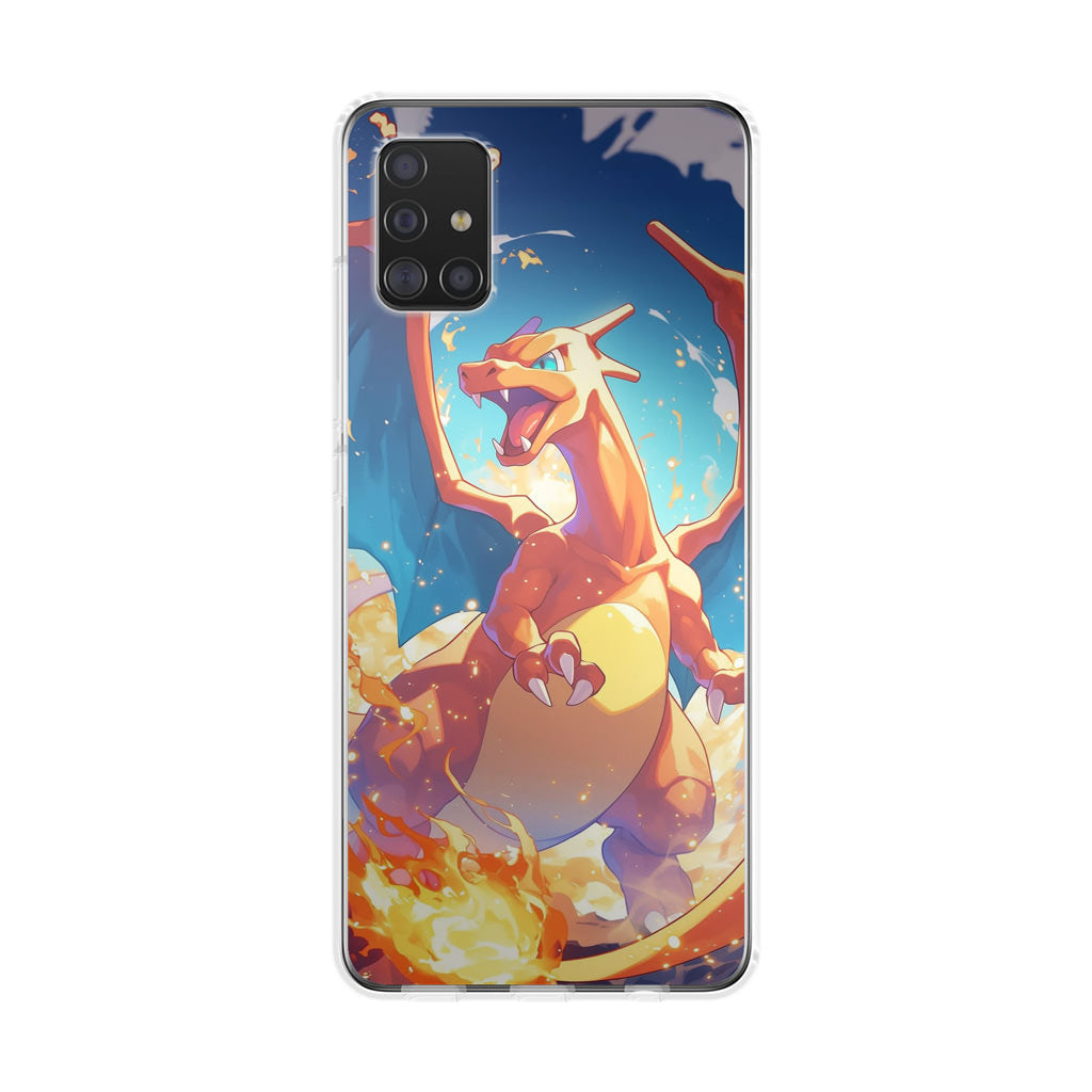 Charizard Crimson Storm Galaxy A51 / A71 Case