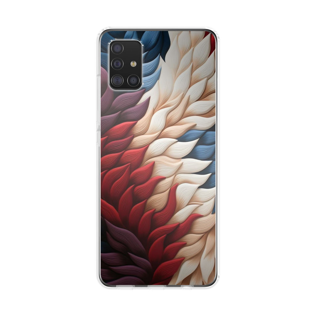 Colorful Feathers Art Galaxy A51 / A71 Case