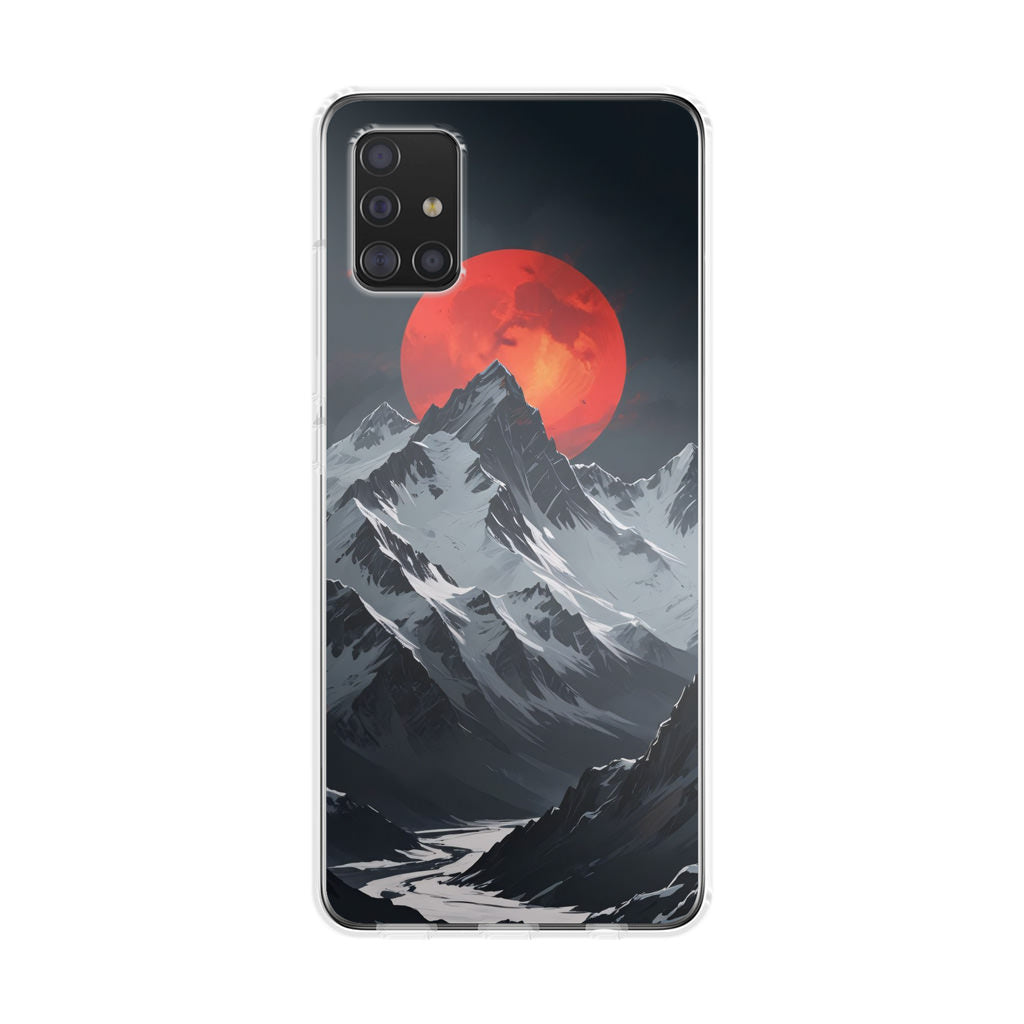 Crimson Eclipse The Mountain Galaxy A51 / A71 Case