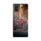 Crimson Velocity in Autumn Flame Galaxy A51 / A71 Case
